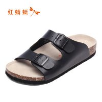 REDDRAGONFLY红蜻蜓 男士凉鞋 2017夏季新款休闲简约时尚透气舒适沙滩鞋凉拖鞋