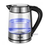 SUPOR苏泊尔 SWF17E26A电热水壶家用玻璃烧水壶自动断电开水壶 1.7L