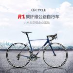 QICYCLE骑记 R1C公路自行车男弯把碳纤维超轻22变速单车