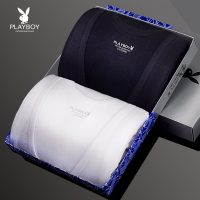 PLAYBOY花花公子 男士背心纯棉夏季打底衫无袖圆领全棉汗衫运动跨栏背心 2件装