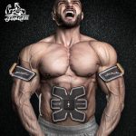 骏骑 腹部贴健身器材腹肌轮训练器瘦肚子肌肉仪锻炼家用减肥男士健腹器