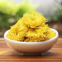 徽春堂 徽州皇菊 菊花茶 花茶 茶叶 特级婺源胎贡金丝黄 22朵一杯一朵