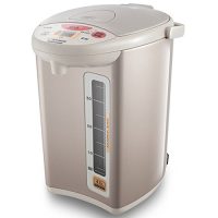 ZOJIRUSHI 象印 CD-WBH40C-CT 电热水瓶电热水壶 4L(微电脑四段式保温设定 除氯再沸腾)粉棕色