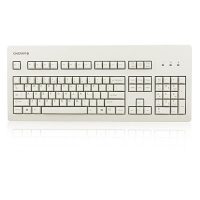 CHERRY樱桃 G80-3000LSCEU-0机械键盘 白色青轴 (爽快清脆段落感，樱桃经典款)