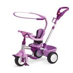 Little Tikes小泰克 3合1推行三轮车紫色 带转向锁、安全锁
