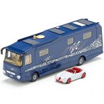 SIKU 德国 Volkner房车 合金车模 1:50仿真模型玩具含跑车 SKUC1943