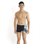 Speedo速比涛 男式 Allover Digital竞赛型游泳衣平角泳裤 51210059