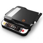 Liven 利仁 LR-D4000 电饼铛 电脑版(8键美食菜单,大液晶多功能显示屏,三档火力调节,上下盘加热独立控制)