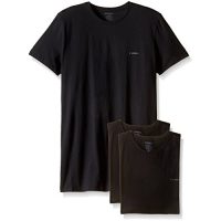 Diesel迪赛 男士纯棉打底T恤*3件装 UNDERWEAR 多色