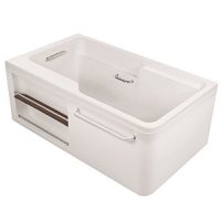 KOHLER科勒 希尔维1.5m整体化亲子浴缸 压克力浴缸(左角位)(亲子设计,适合温馨亲子共浴) K-99017T-0