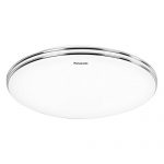 Panasonic松下 11W 现代简约LED卧室灯吸顶灯 带银色装饰带 HHLA1038CBW01