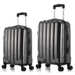 Rockland洛克兰 拉杆箱套箱 CF185S 升级款 20+24寸 飞机轮 ABS+PC材质 海关锁 3色可选