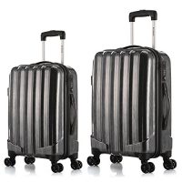 Rockland洛克兰 拉杆箱套箱 CF185S 升级款 20+24寸 飞机轮 ABS+PC材质 海关锁 3色可选