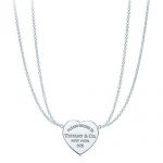 Tiffany&Co 蒂芙尼 小号心形925银项链 29633452(美国品牌 香港直邮)