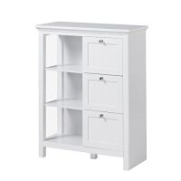 好事达 雅尼克收纳柜三抽收纳柜置物储物柜(白色)1195