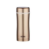 THERMOS 膳魔师 不锈钢真空保温杯TCCG400 400ml带不锈钢滤网茶杯 金色