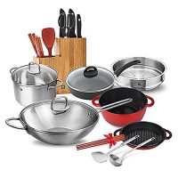 ZWILLING 双立人 TWIN Nova Plus中式炒锅套装 周年庆生精装版