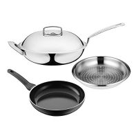 WMF 福腾宝 厨房锅具套装28cm中华炒锅20cm煎锅