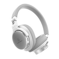 Audio-technica铁三角 ATH-SR5BT Hi-Res便携头戴式无线蓝牙耳机 白色(日本品牌 香港直邮)