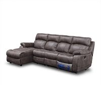 Cheers芝华仕 头等舱功能沙发 欧美式沙发大小户型布艺沙发电手动可躺9052 两色