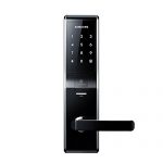 SAMSUNG三星 SHS-H705电子密码锁 深空黑 指纹+密码