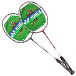 YONEX 尤尼克斯 羽毛球拍全碳素情侣对拍 ISO-LITE2 红色/黑色 已穿线