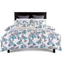 凯诗风尚 田园纯棉床上用品 全棉四件套高支高密床单款 1.5/1.8m床适用(200*230cm)香榭丽 绿色