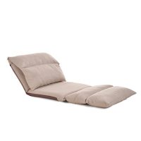 乐昂 懒人沙发床 单人榻榻米 可折叠午休床 2.2米长飘窗沙发 LA-B1-07 棉麻