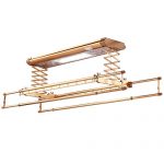 心家宜 D01X 斯米拉 电动伸缩晾晒架 智能遥控晾衣架 [主机1.2M 衣杆2.2M 照明功能 电动升降]