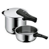 WMF福腾宝 快易锅压力锅套装 Perfect RDS (6.5+3L) 6.5升+3升套装