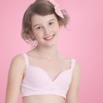 Viv&Lul 儿童少女文胸发育期吊带式学生内衣棉质无钢圈女童小背心抹胸薄款