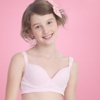 Viv&Lul 儿童少女文胸发育期吊带式学生内衣棉质无钢圈女童小背心抹胸薄款