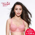 Triumph黛安芬 女士内衣胸罩薄款舒适性感蕾丝边支撑型文胸19-575I
