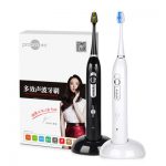 prooral博皓 203A电动牙刷声波充电式成人自动牙刷美白牙齿 +4刷头