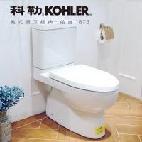 KOHLER科勒 3991T-S-0 马桶坐便器 34.8升节水家用马桶 五级旋风分体座便器K-19115