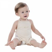 欣享 婴儿肚兜纯棉夏季薄款新生儿肚兜宝宝衣服儿童连脚护肚围四季通用