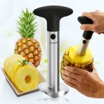 mastrad 法国进口 切菠萝工具 削菠萝神器 304不锈钢削皮器 去皮菠萝刀