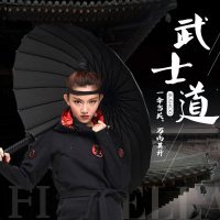 FY飞誉 创意雨伞武士伞男士超大24骨长柄刀伞个性动漫防晒遮太阳伞晴雨伞