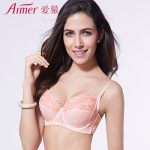 aimer爱慕 新品女士内衣花曦44蕾丝薄杯文胸AM13HB1