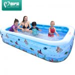 more care倍护婴 JL017386NPF 儿童游泳池充气家庭婴儿成人家用宝宝加厚小孩超大号泳池