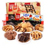 LU露怡 法国进口巧克力饼干 牛奶黑巧克力饼干果酱饼干黄油饼干 200g*6件