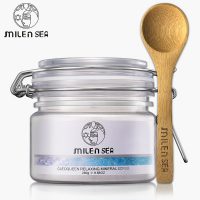 Milensea米蓝晞 进口死海沐浴盐去角质鸡皮肤全身体磨砂后背部祛痘搓泥宝 280g