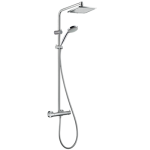 hansgrohe汉斯格雅 27246L柯洛梅达240淋浴管恒温大顶喷淋浴花洒套装