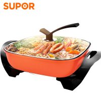 Supor苏泊尔 H30FK802-136家用电火锅韩式电热火锅电煮锅不粘锅 5L