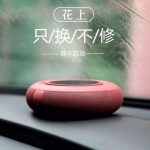 MIGIAOKES花上 太阳能车载空气净化器 除甲醛汽车内用负离子氧吧香薰pm2