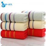 孚日洁玉 毛巾6条装 纯棉家用洗脸擦面巾成人男女吸水毛巾批发