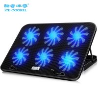 ICE COOREL酷睿冰尊 A9 笔记本散热器14寸15.6支架手提电脑排风扇架底座板垫静音
