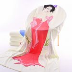 遇热脱衣服神奇温变浴巾成人情趣恶搞创意生日礼物比纯棉柔软吸水大毛巾 140*70cm