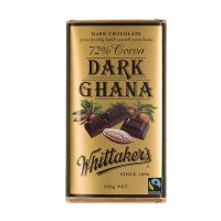 Whittakers惠特克 新西兰进口浓醇加纳黑巧克力250g