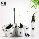 升旺 折叠韩国小清新黑胶强防紫外线太阳伞防晒遮阳伞女晴雨两用雨伞 多色可选